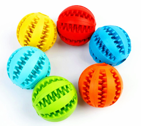 Dog Food Dispensing Toy Ball
