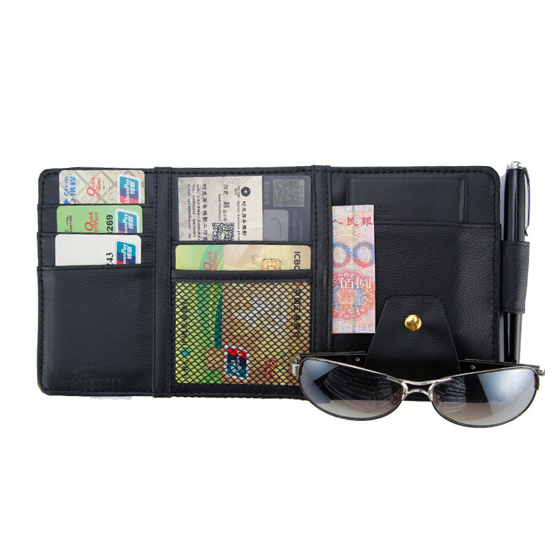 Car Sun Visor Card Clip Holder