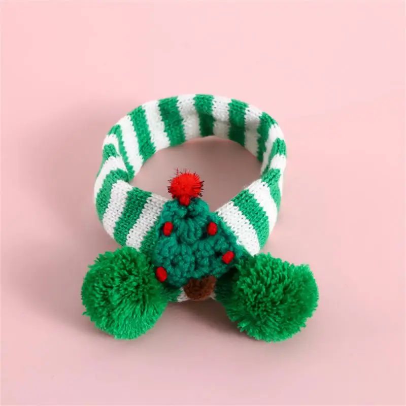 Winter Pet Knitted Scarf Collar