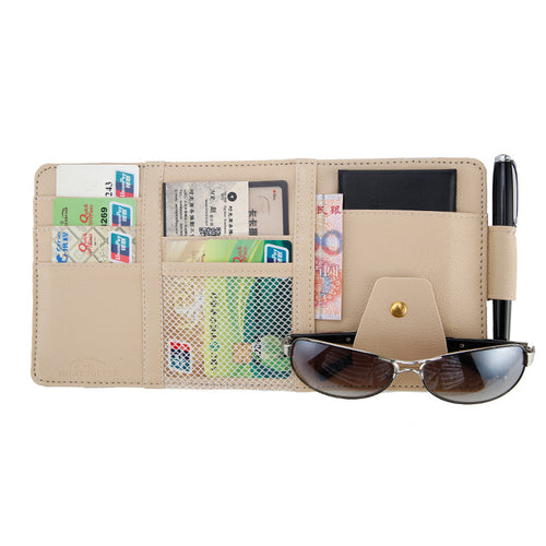 Car Sun Visor Card Clip Holder