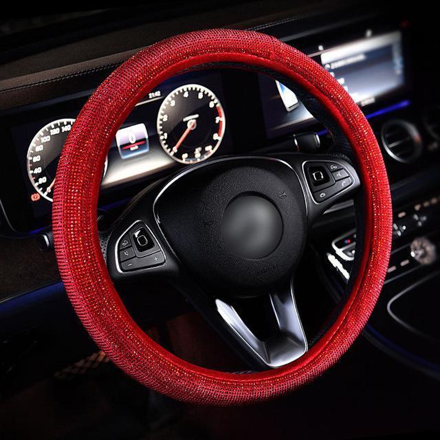 Crystal Bling Steering Wheel Cover