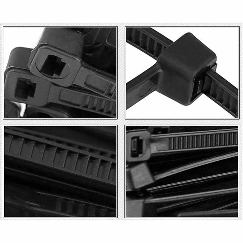 Nylon Cable Ties 100 Pack Black