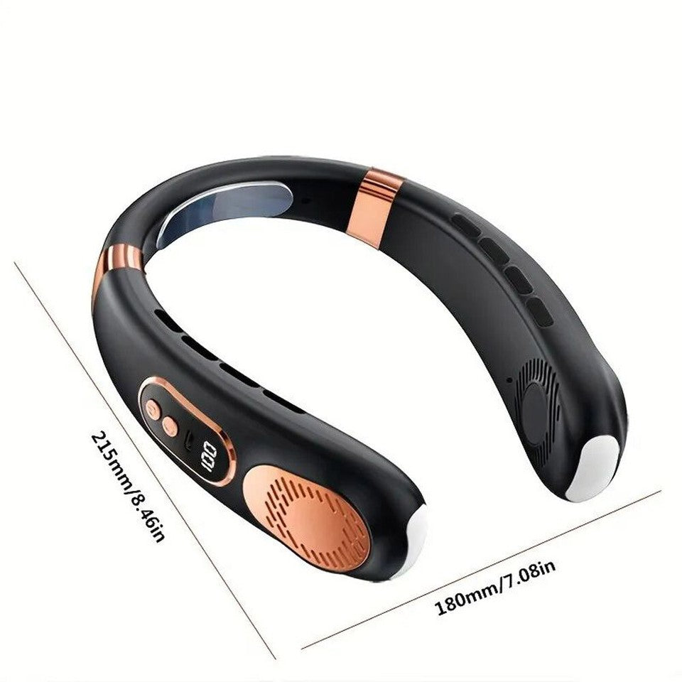 Bladeless USB Neck Fan 5-Speed