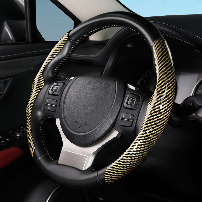 Carbon Fibre Steering Wheel Cover