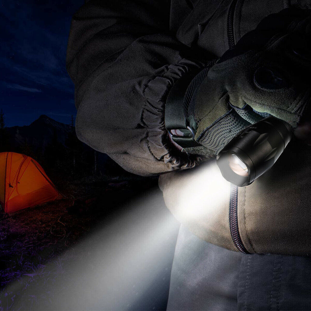 LED Rechargeable Flashlight 2-Pack