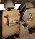 Car Seat Leather Storage Organiser Bag