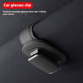 Leather Car Glasses Holder Frame