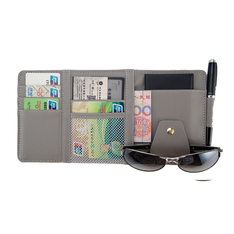 Car Sun Visor Card Clip Holder
