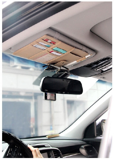 Car Sun Visor Card Clip Holder