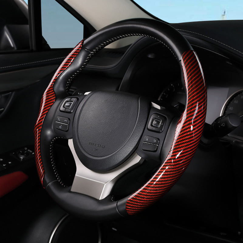 Carbon Fibre Steering Wheel Cover
