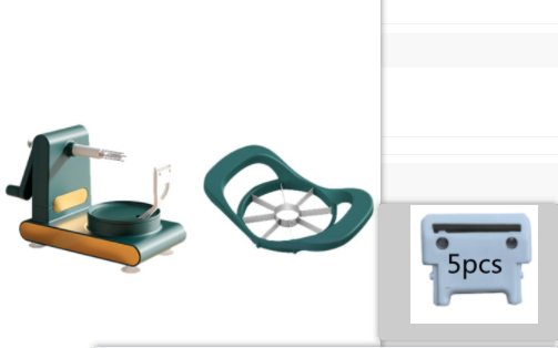 Hand-Crank Fruit & Apple Peeler Slicer