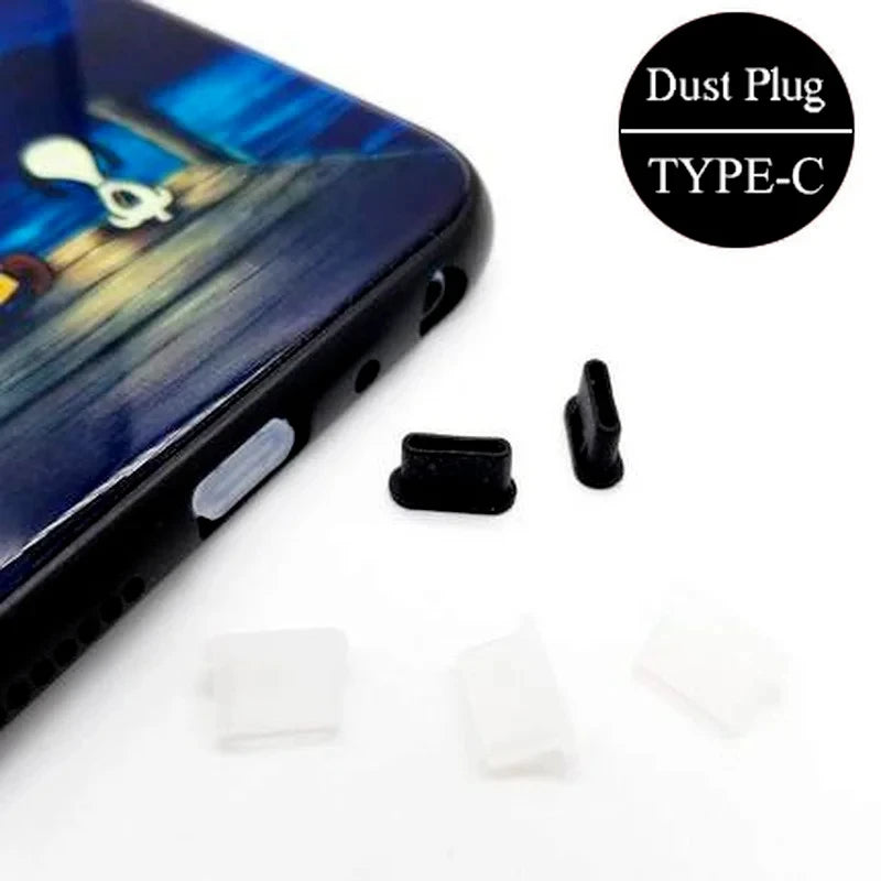 Type-C Silicone Dust Plugs