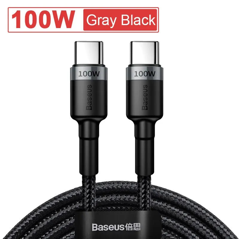 100W USB-C to USB-C Fast Charging Cable