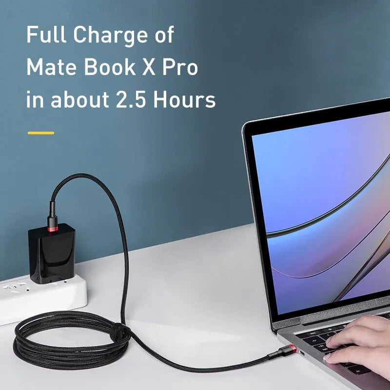 100W USB-C to USB-C Fast Charging Cable