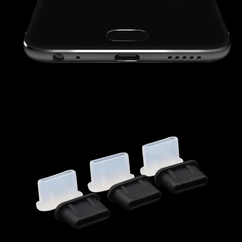 Type-C Silicone Dust Plugs