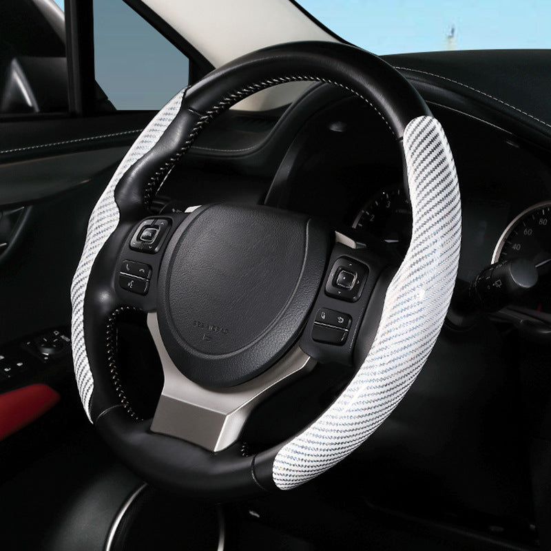 Carbon Fibre Steering Wheel Cover