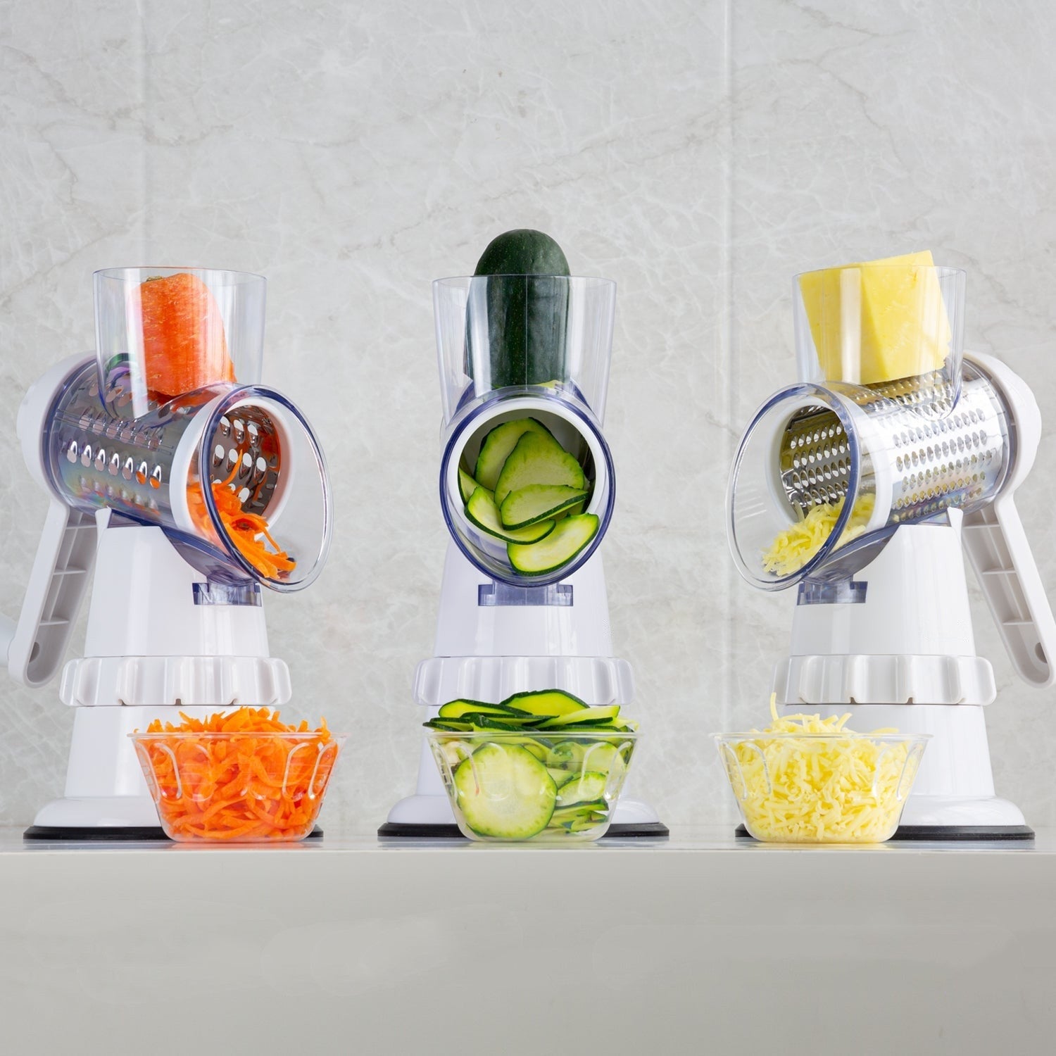 3-in-1 Mandoline Vegetable Slicer