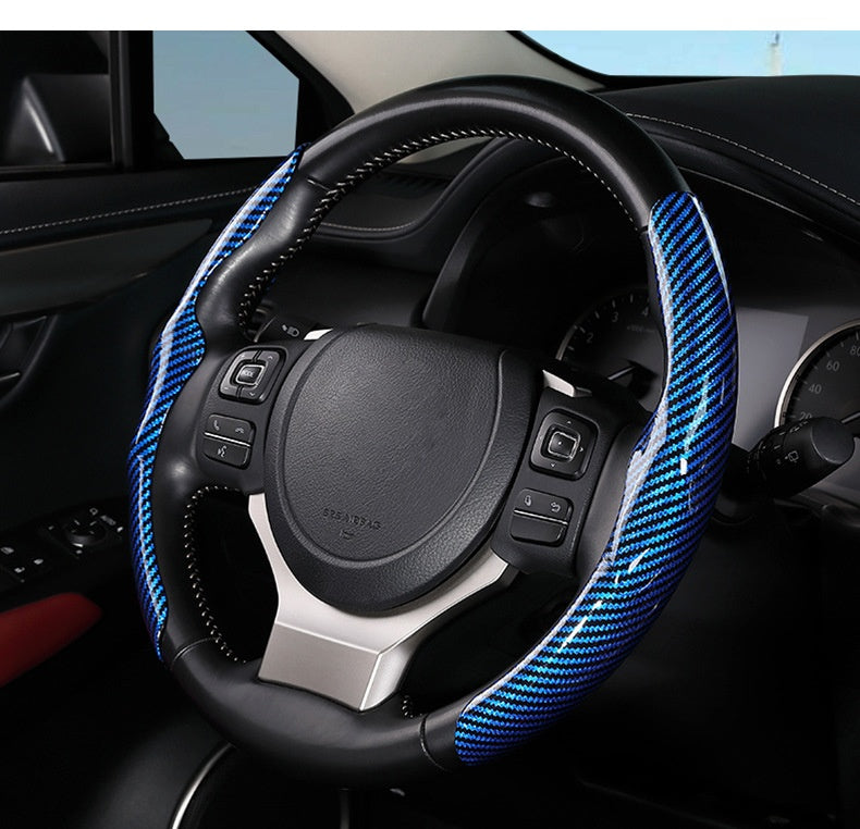 Carbon Fibre Steering Wheel Cover