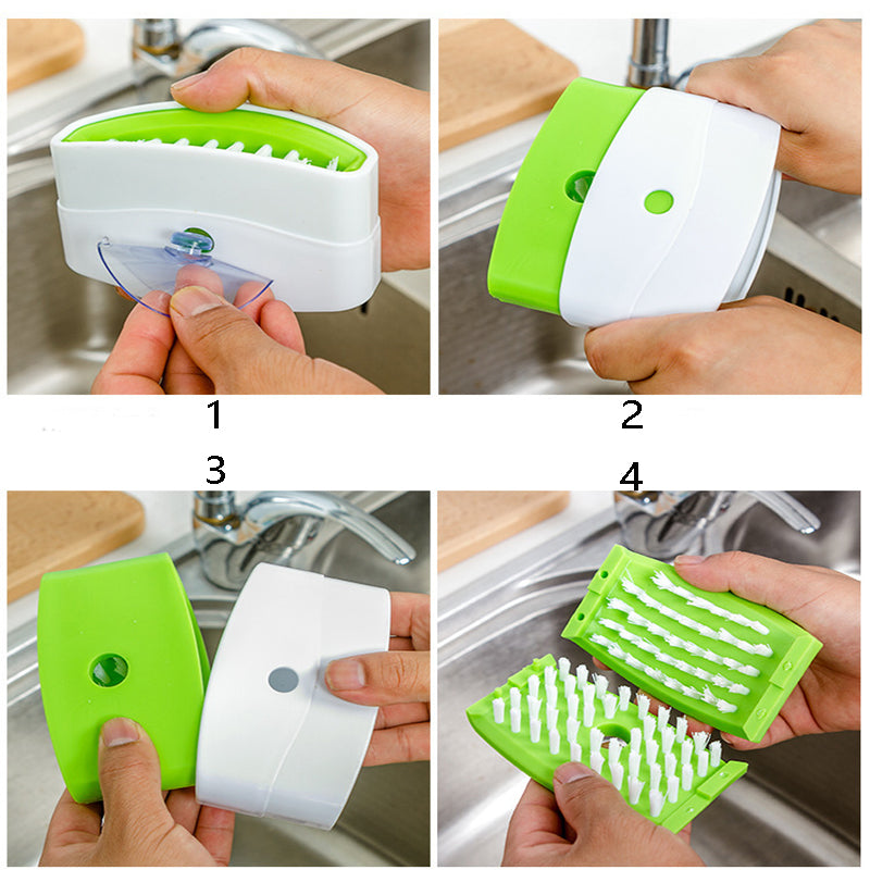 Kitchen Cleaning Brush Set