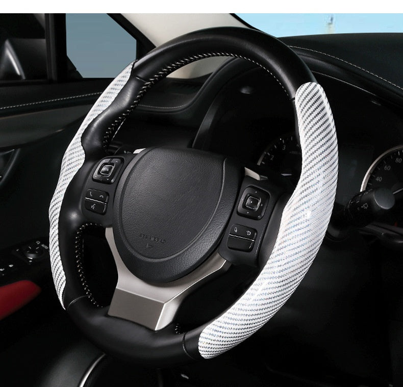 Carbon Fibre Steering Wheel Cover