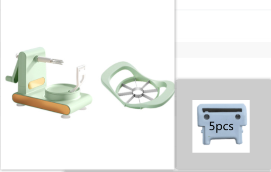 Hand-Crank Fruit & Apple Peeler Slicer