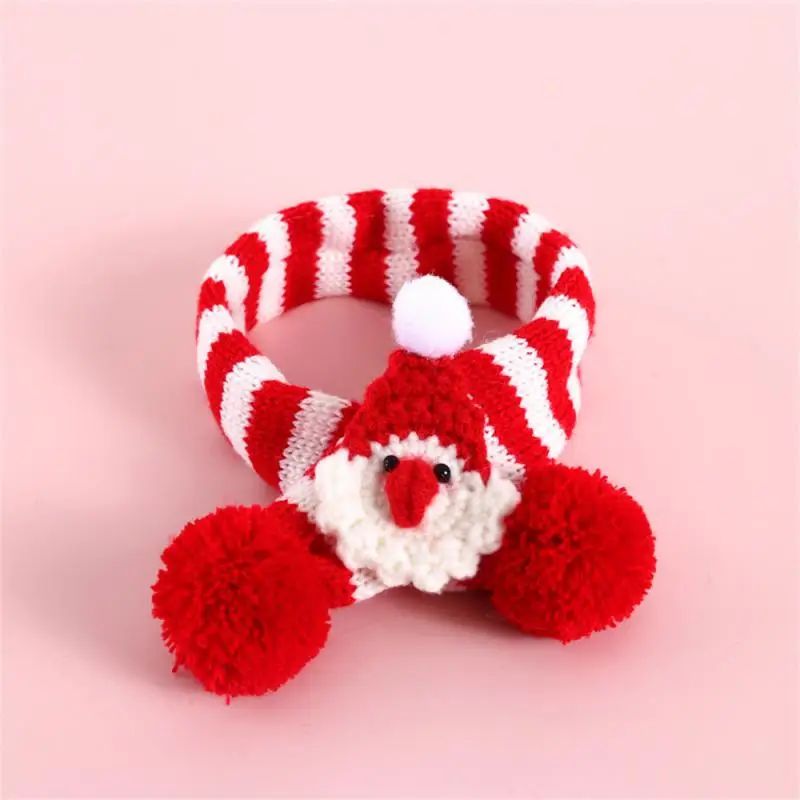 Winter Pet Knitted Scarf Collar